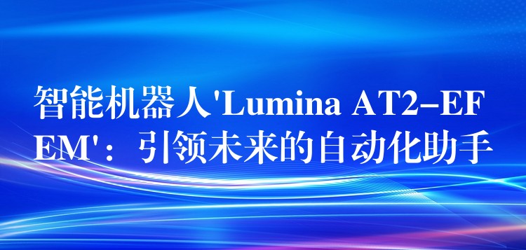 智能机器人’Lumina AT2-EFEM’：引领未来的自动化助手