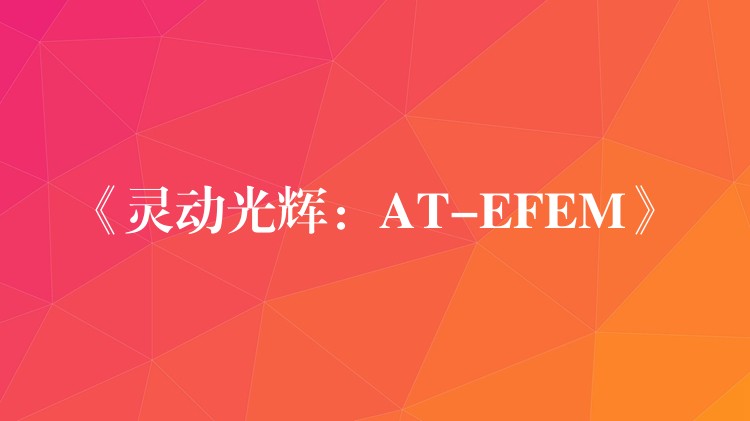 《灵动光辉:AT-EFEM》