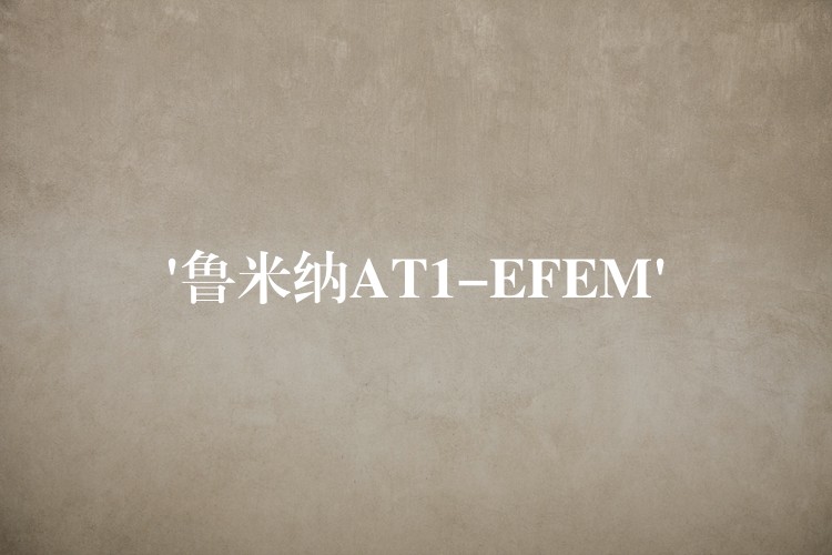 ‘鲁米纳AT1-EFEM’