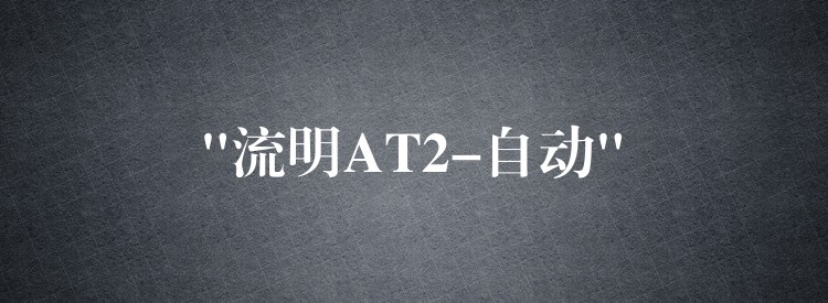 “流明AT2-自动”