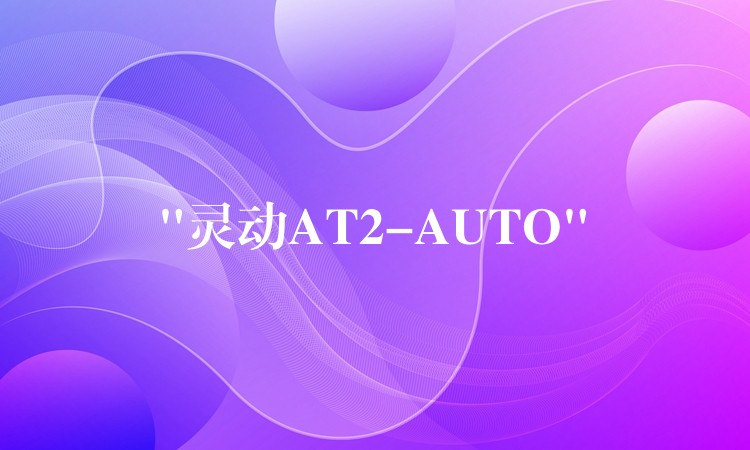 “灵动AT2-AUTO”