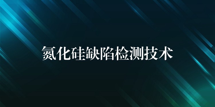 氮化硅缺陷检测技术